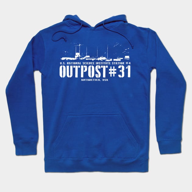 Outpost #31 Hoodie by BigOrangeShirtShop